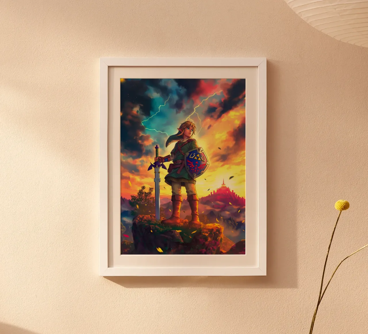 Link from The Legend of Zelda poster da Stellar Creative