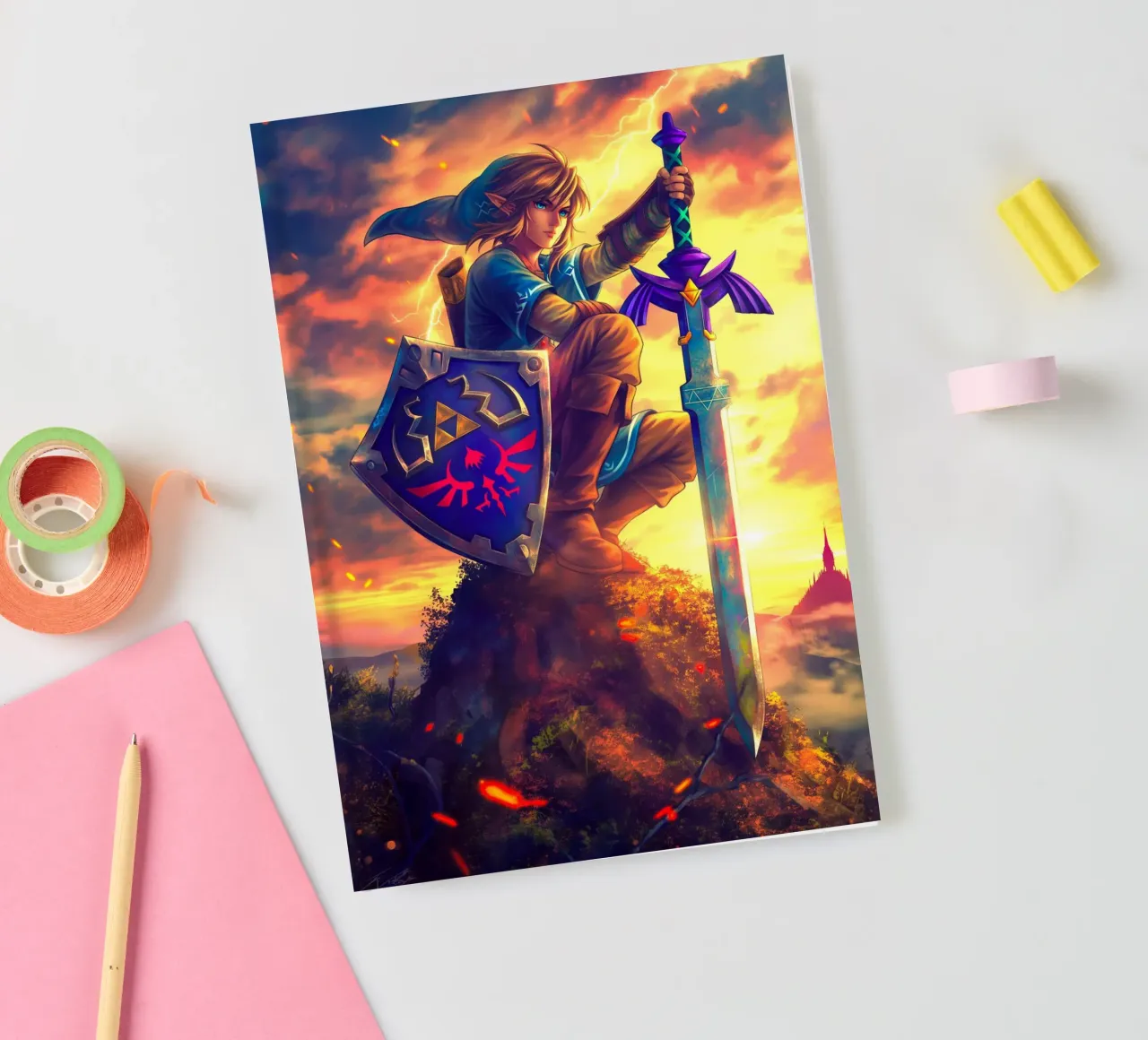 Link from The Legend of Zelda diario da Stellar Creative