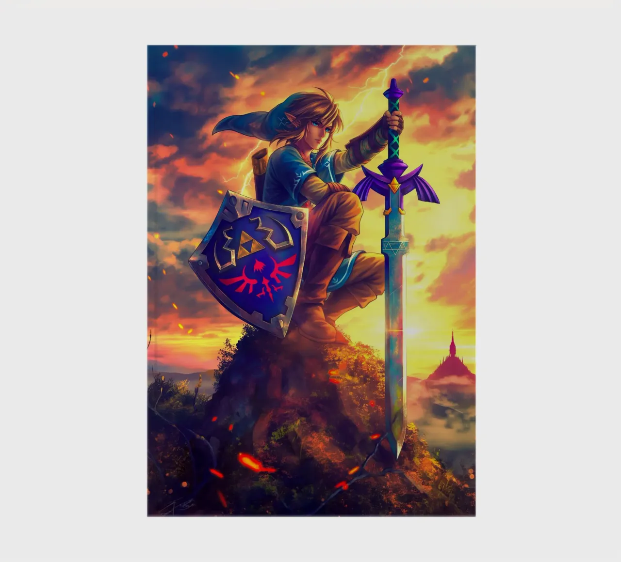 Link from The Legend of Zelda diario da Stellar Creative