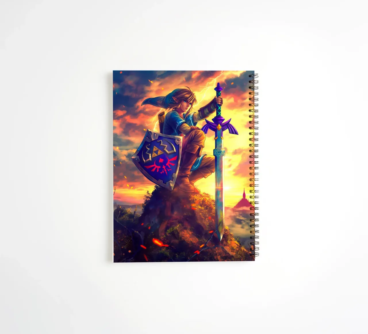 Link from The Legend of Zelda diario ad anelli da Stellar Creative