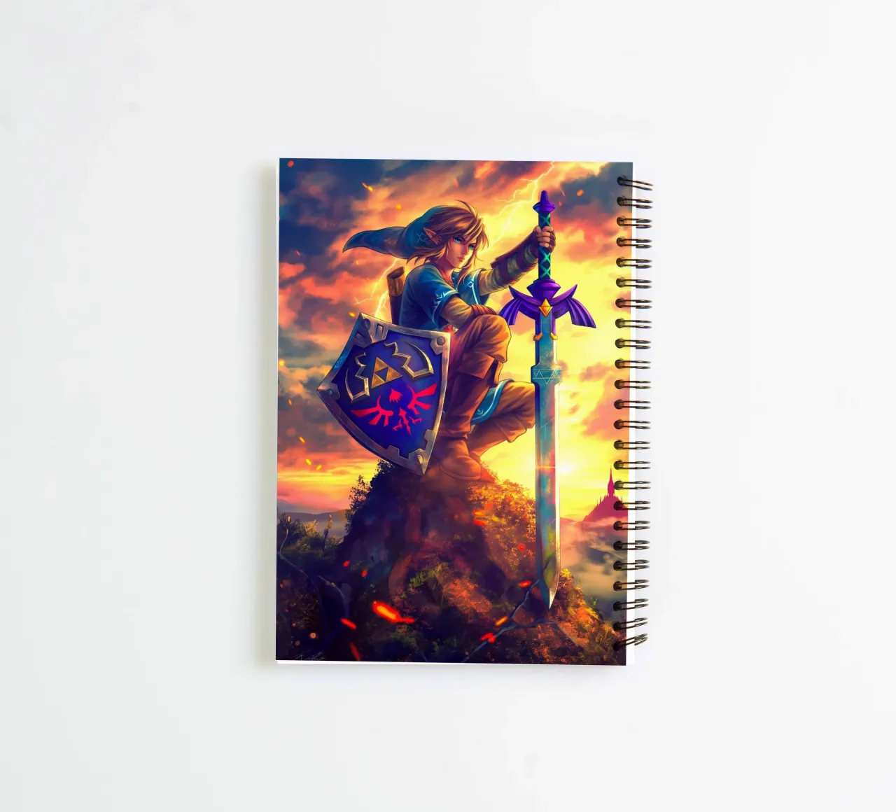 Link from The Legend of Zelda diario ad anelli da Stellar Creative