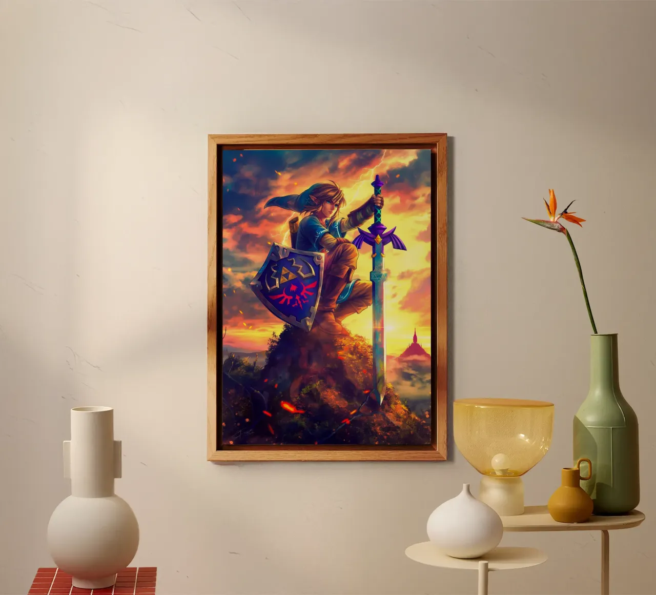 Link from The Legend of Zelda pannello forex da Stellar Creative