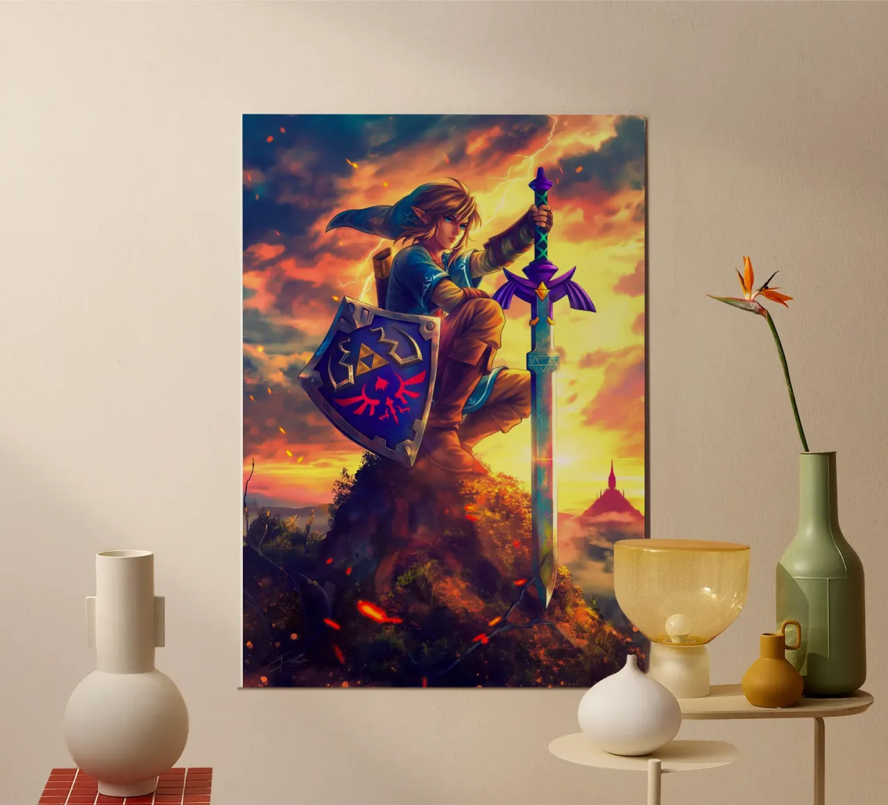 Link from The Legend of Zelda pannello forex da Stellar Creative