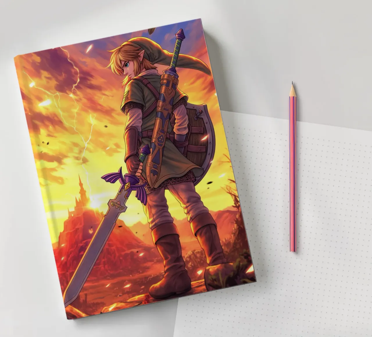 Link from The Legend of Zelda diario da Stellar Creative