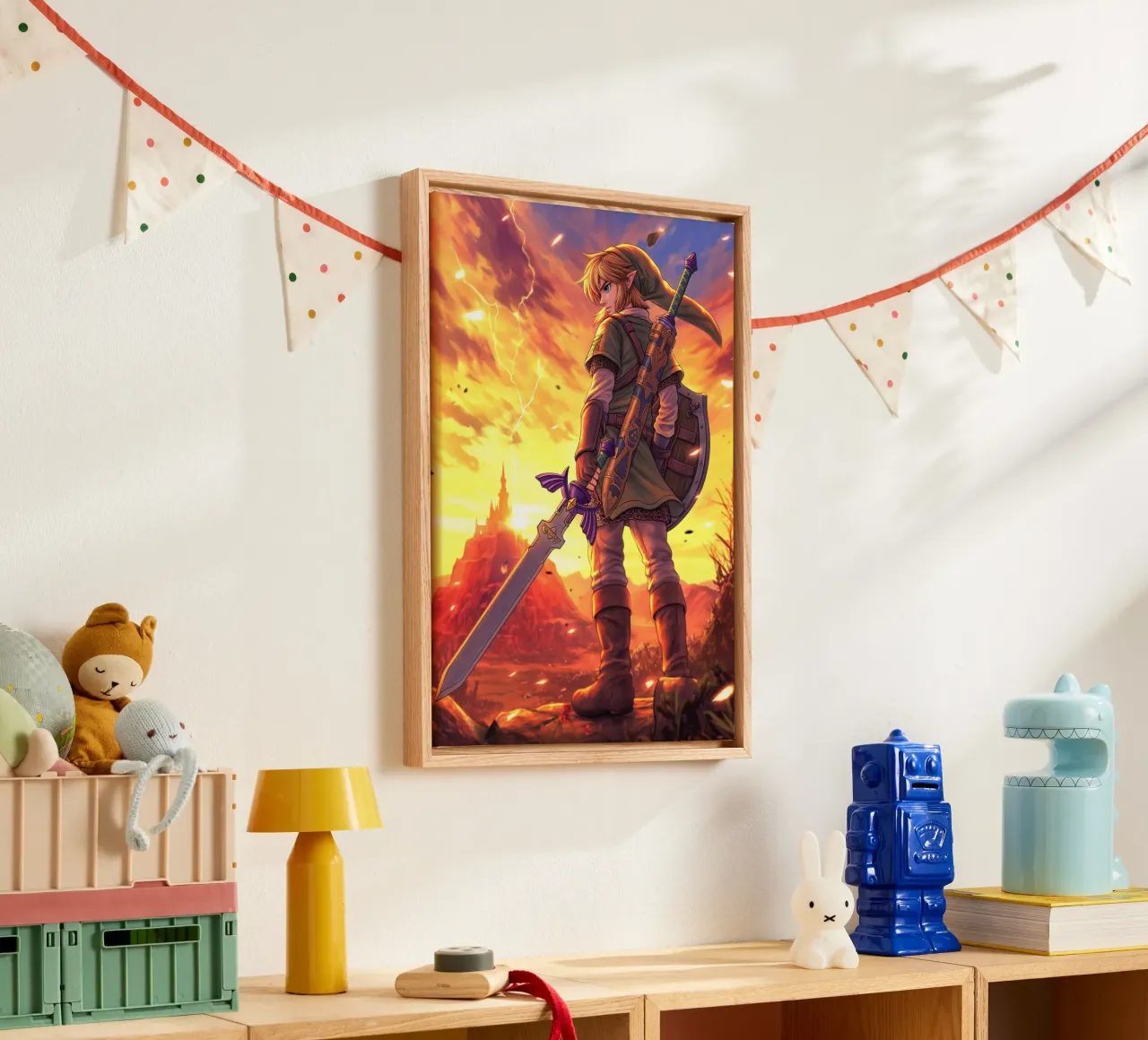 Link from The Legend of Zelda tela da Stellar Creative