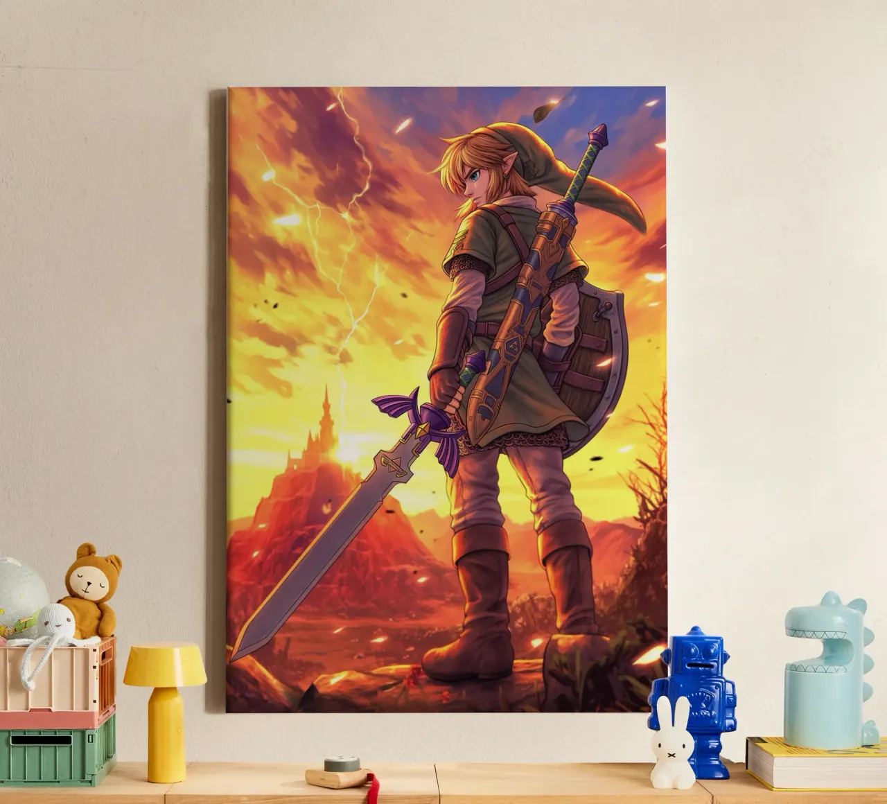Link from The Legend of Zelda tela da Stellar Creative