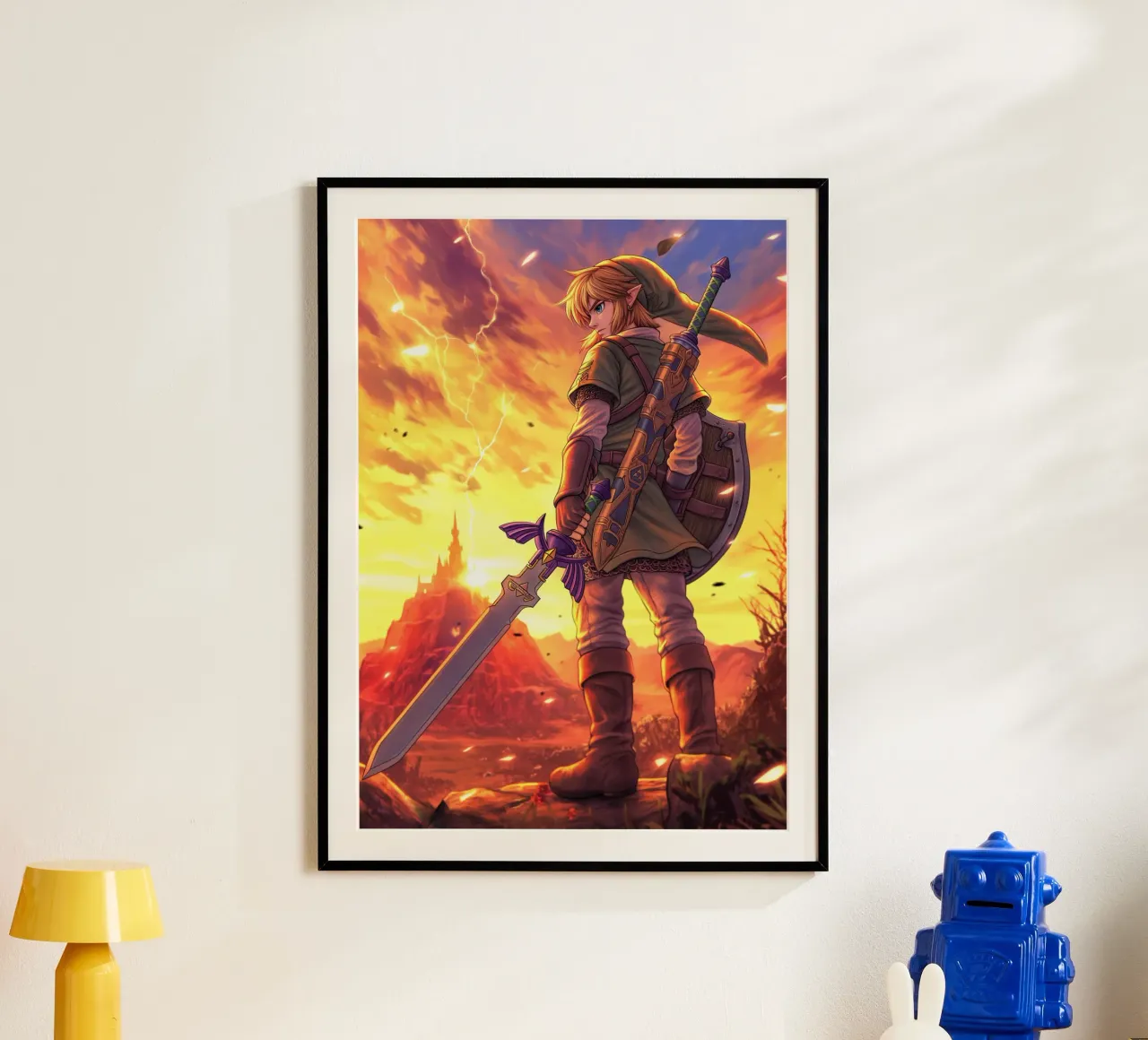 Link from The Legend of Zelda Hahnemühle von Stellar Creative