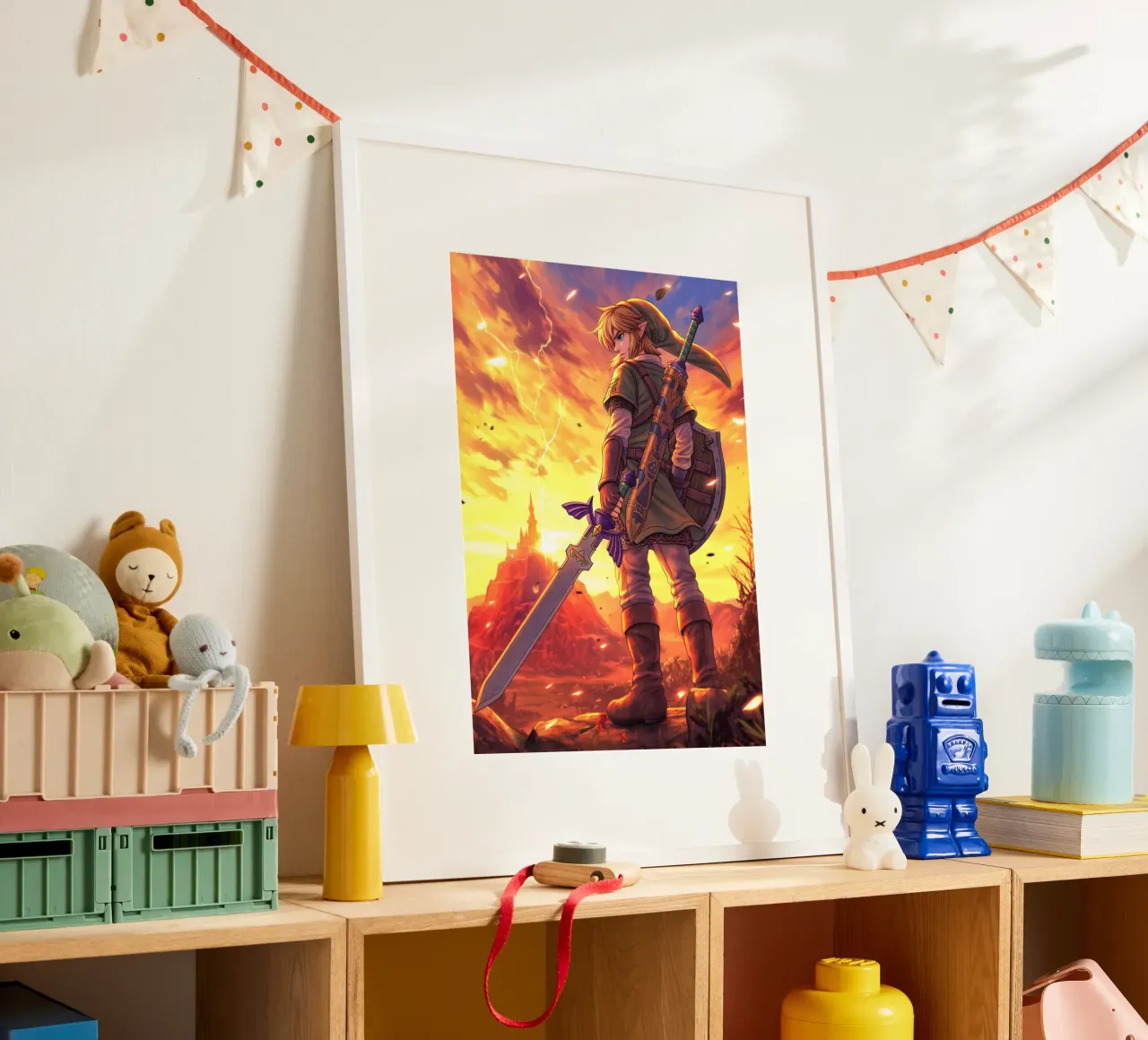 Link from The Legend of Zelda Hahnemühle von Stellar Creative