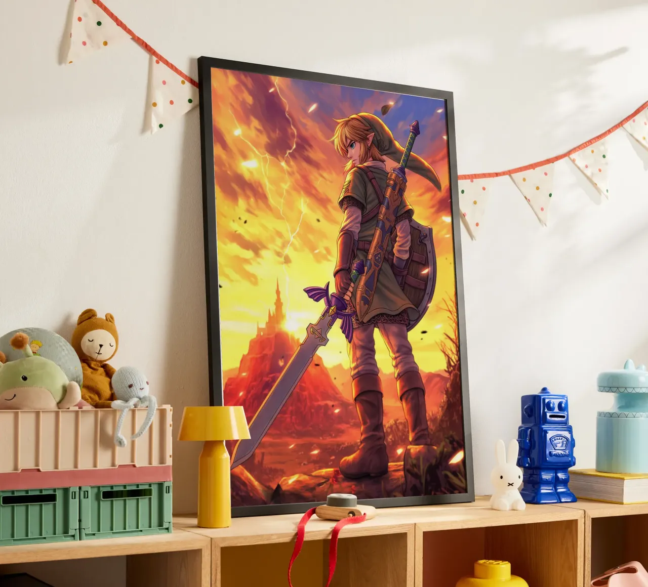 Link from The Legend of Zelda Hahnemühle von Stellar Creative