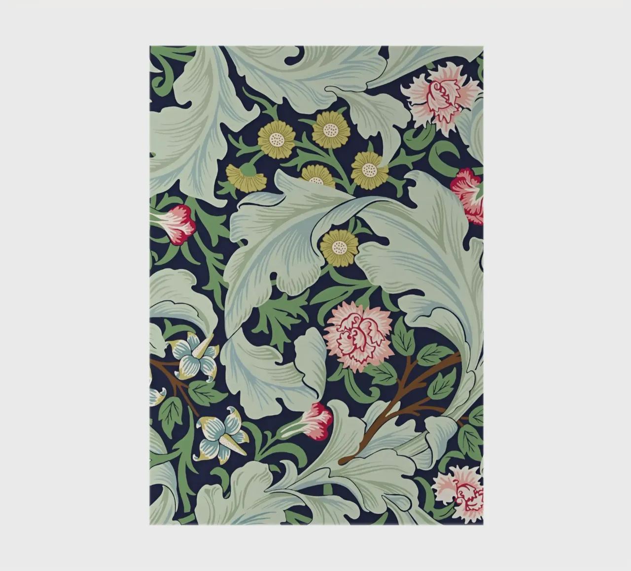 Design floreale William Morris diario da William Store