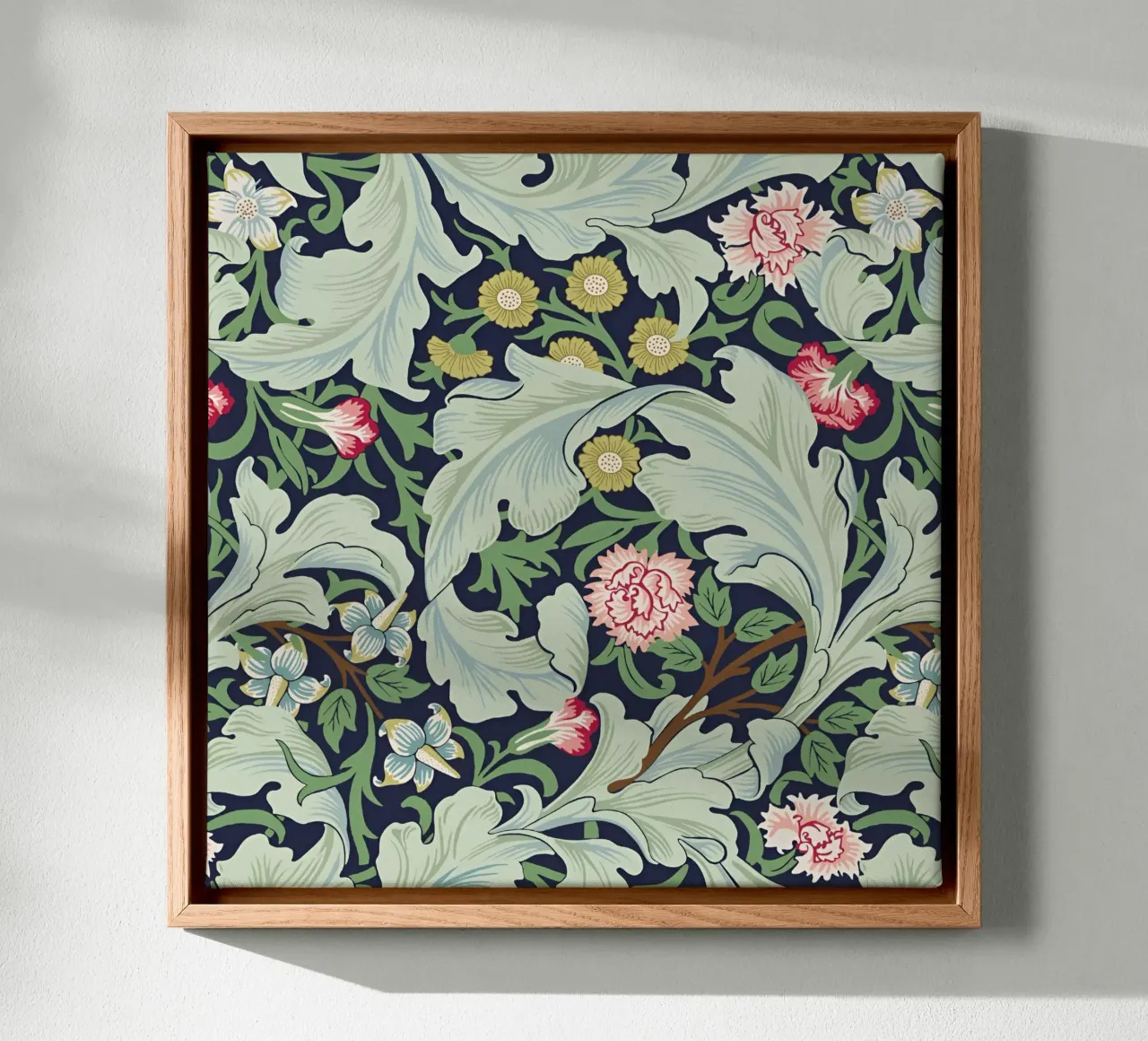 Design floreale William Morris tela con Cornice a cassetta da William Store