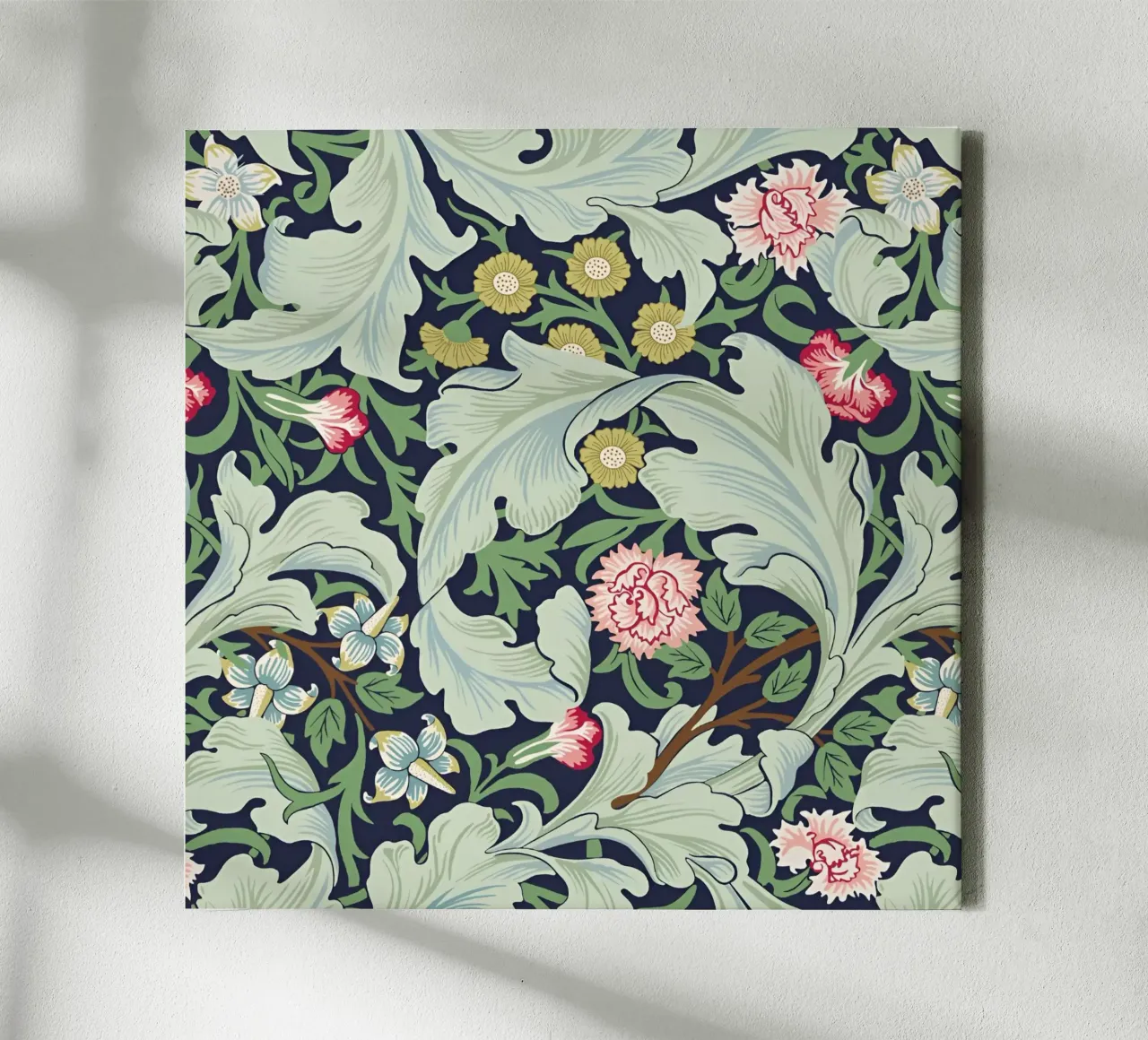Design floreale William Morris tela con Cornice a cassetta da William Store