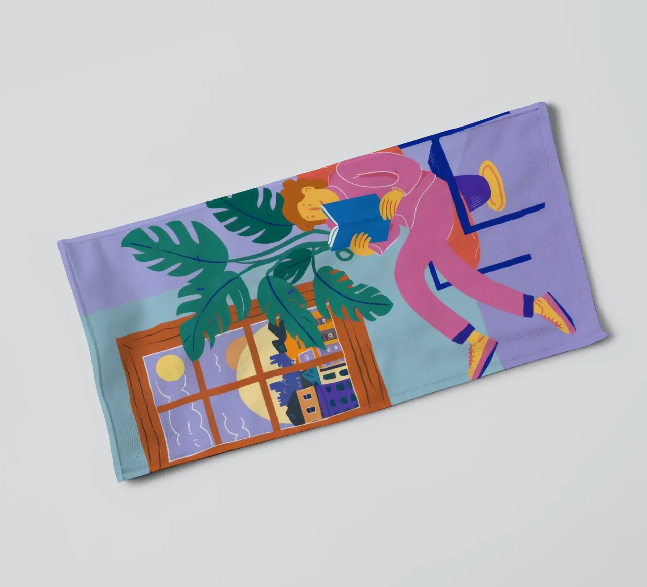 Gouden Uur Rust badhanddoek van Sun Riser