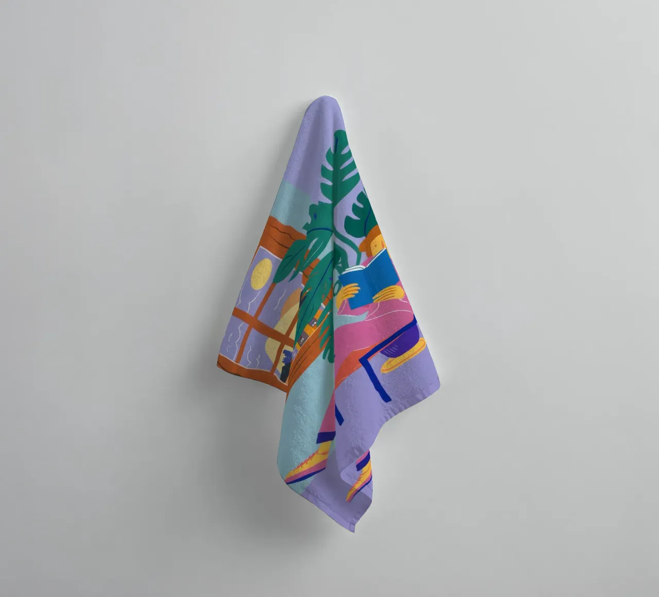 Gouden Uur Rust badhanddoek van Sun Riser