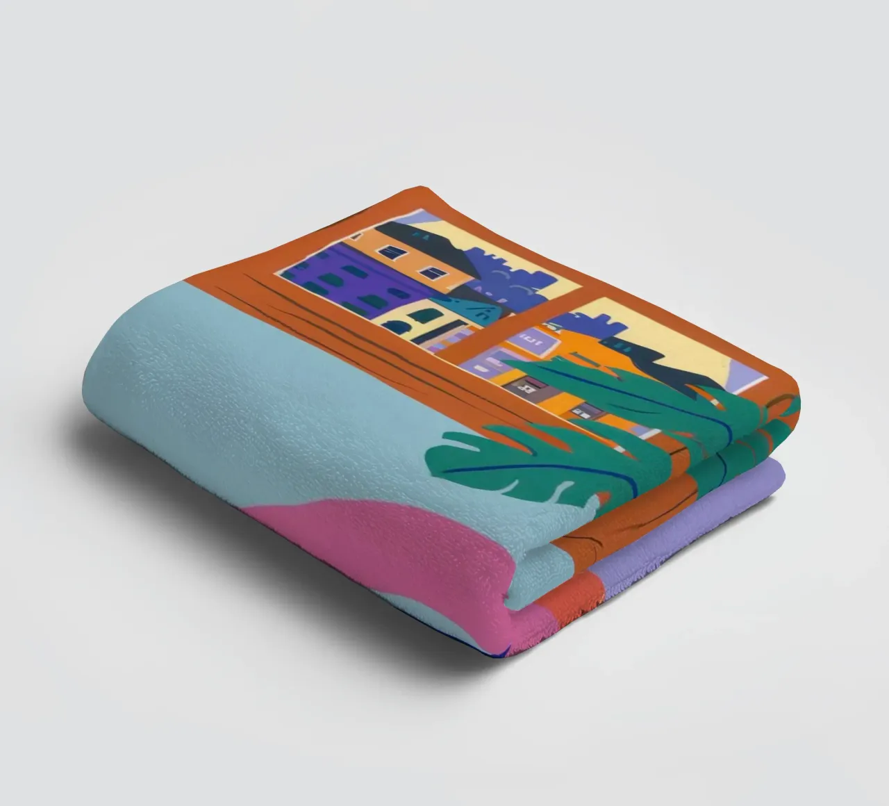 Gouden Uur Rust badhanddoek van Sun Riser