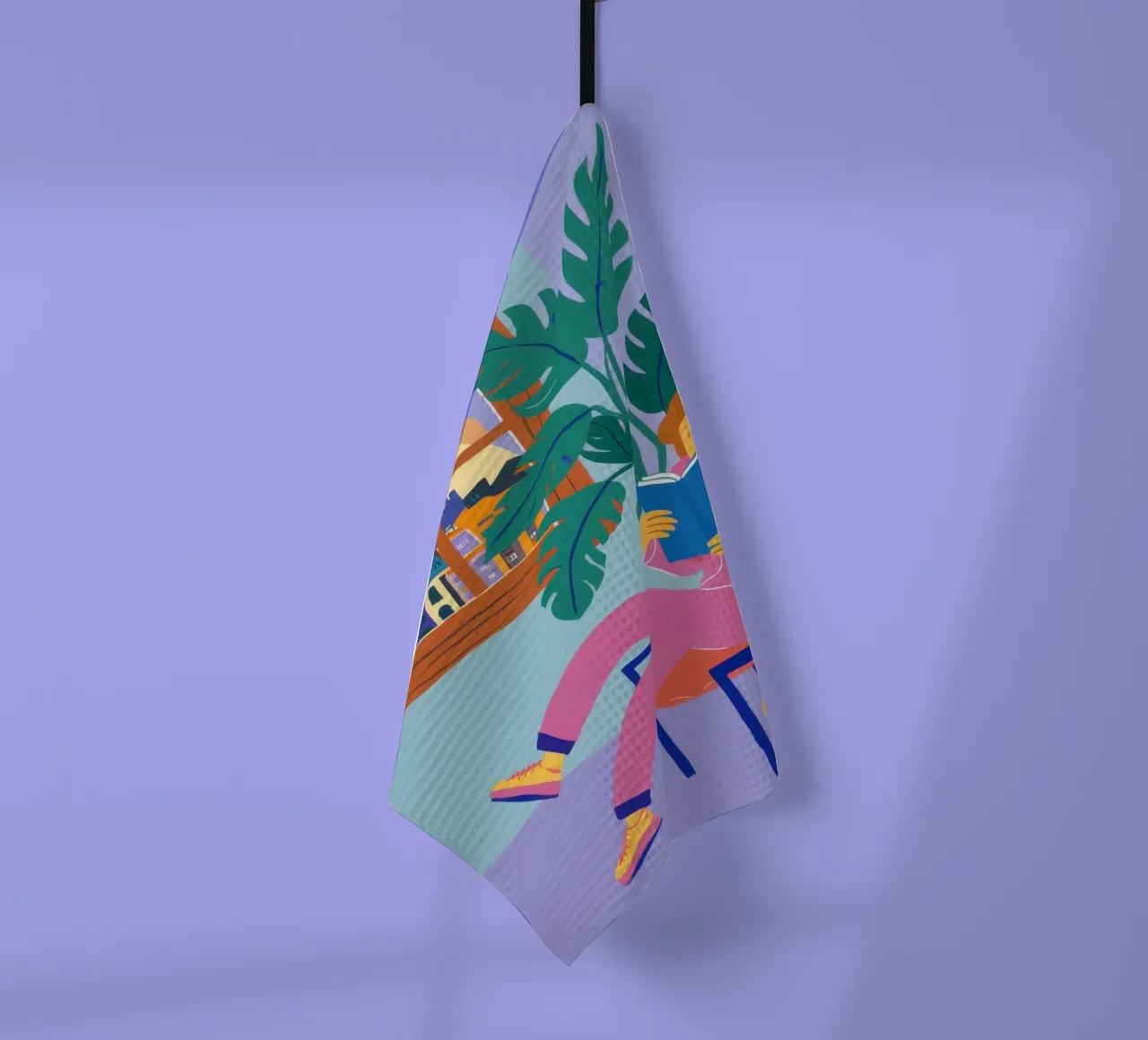 Golden Hour Repose Geschirrtuch von Sun Riser