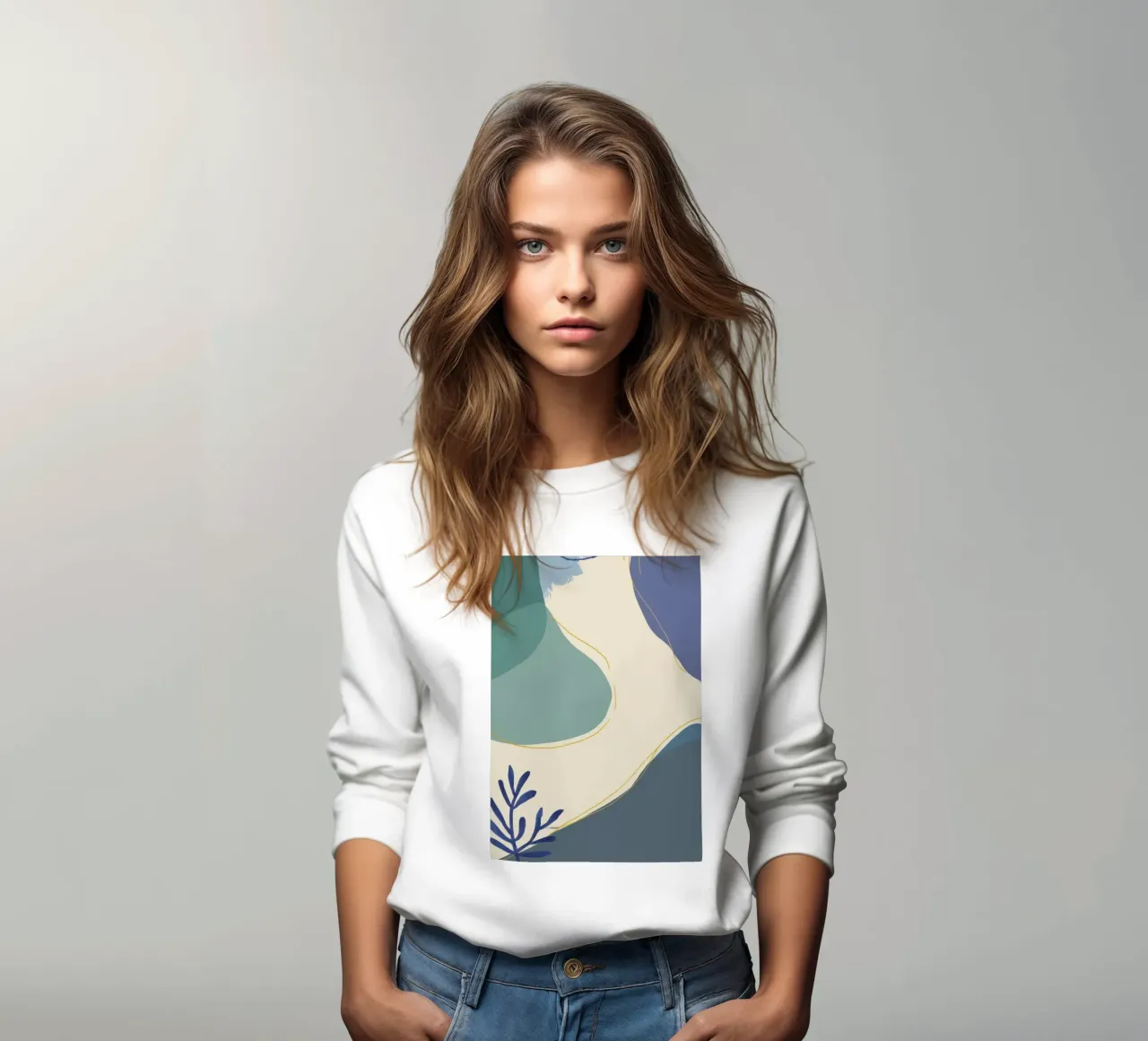 Forme serene e fluide felpa da Sun Riser