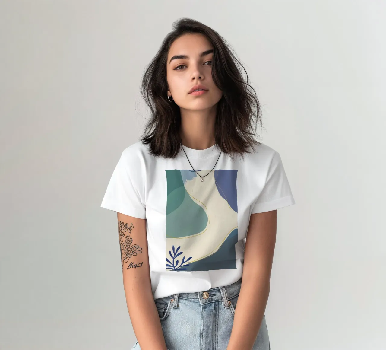 Forme serene e fluide t-shirt da Sun Riser