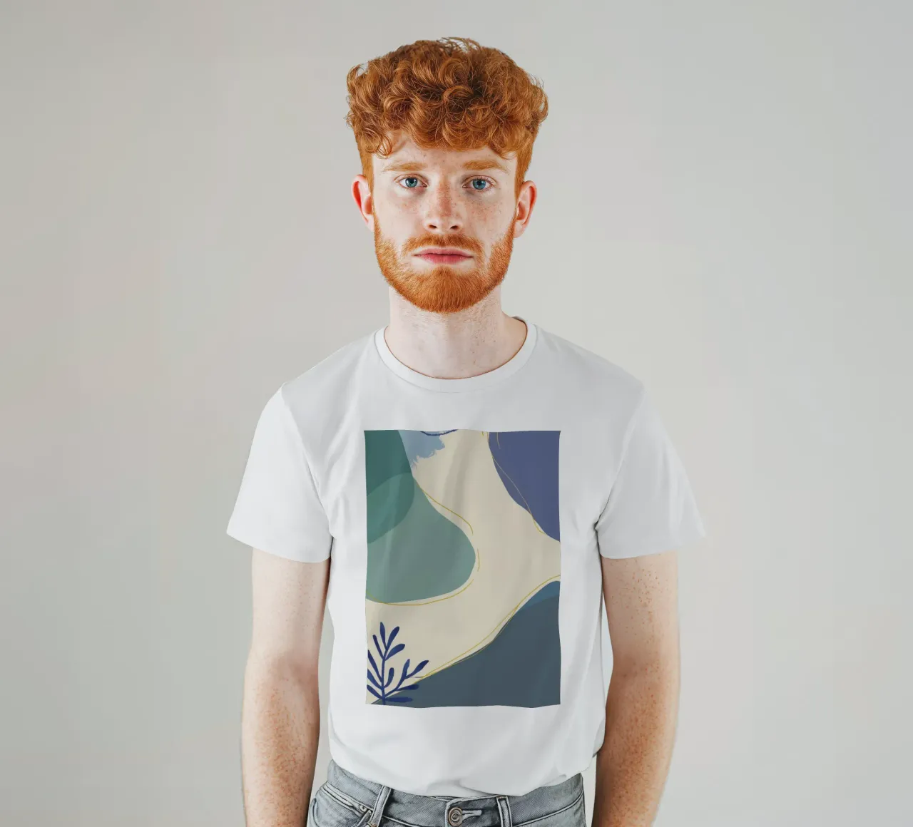 Forme serene e fluide t-shirt da Sun Riser