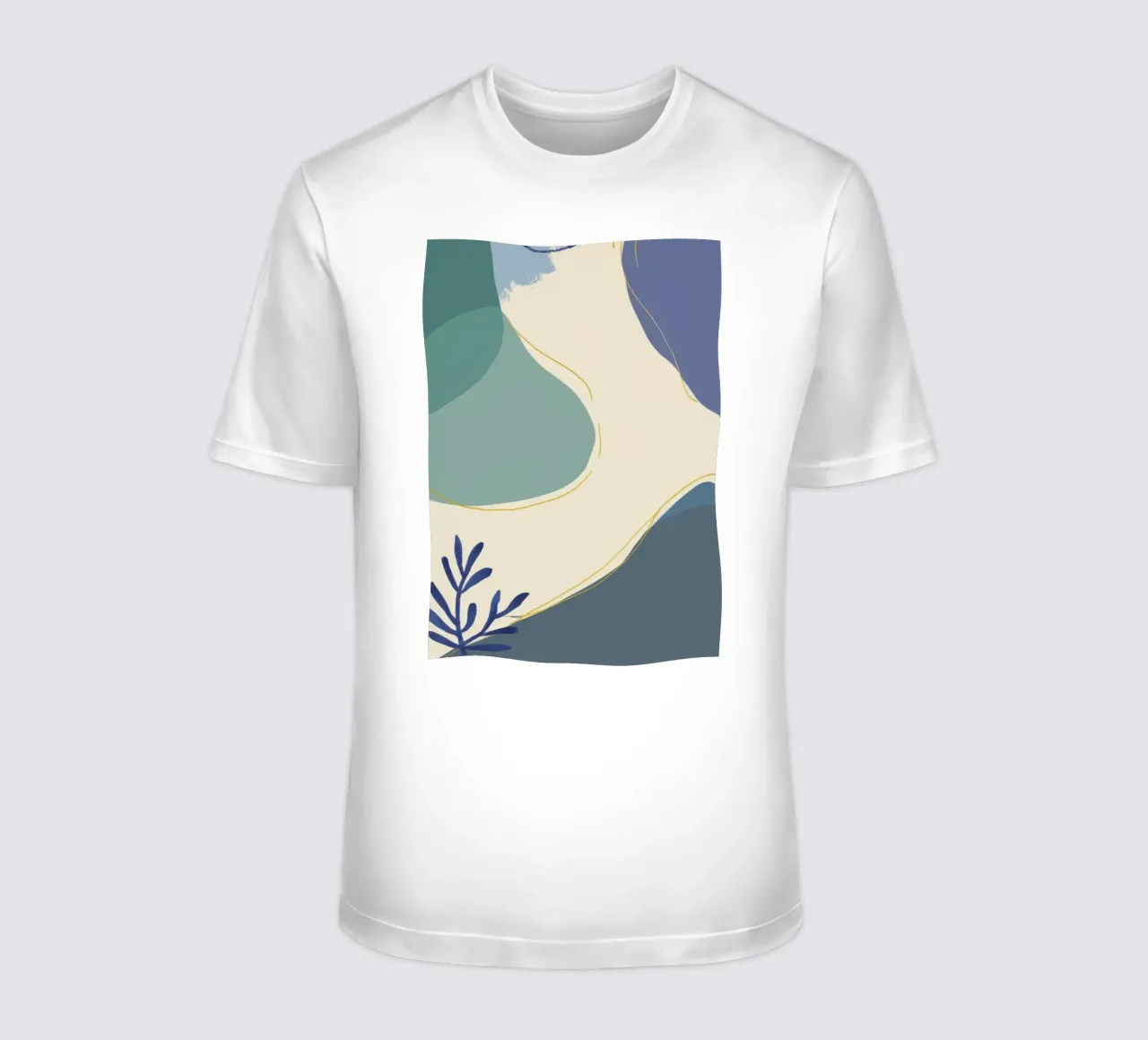Forme serene e fluide t-shirt da Sun Riser