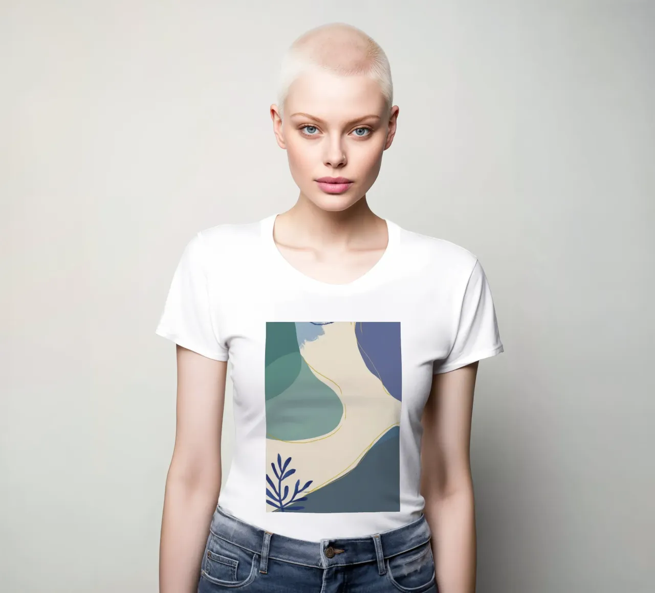 Forme serene e fluide t-shirt da donna da Sun Riser