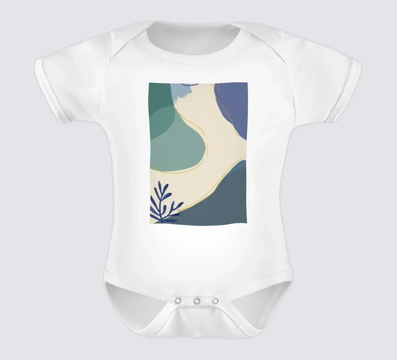 Forme serene e fluide body neonato maniche corte da Sun Riser