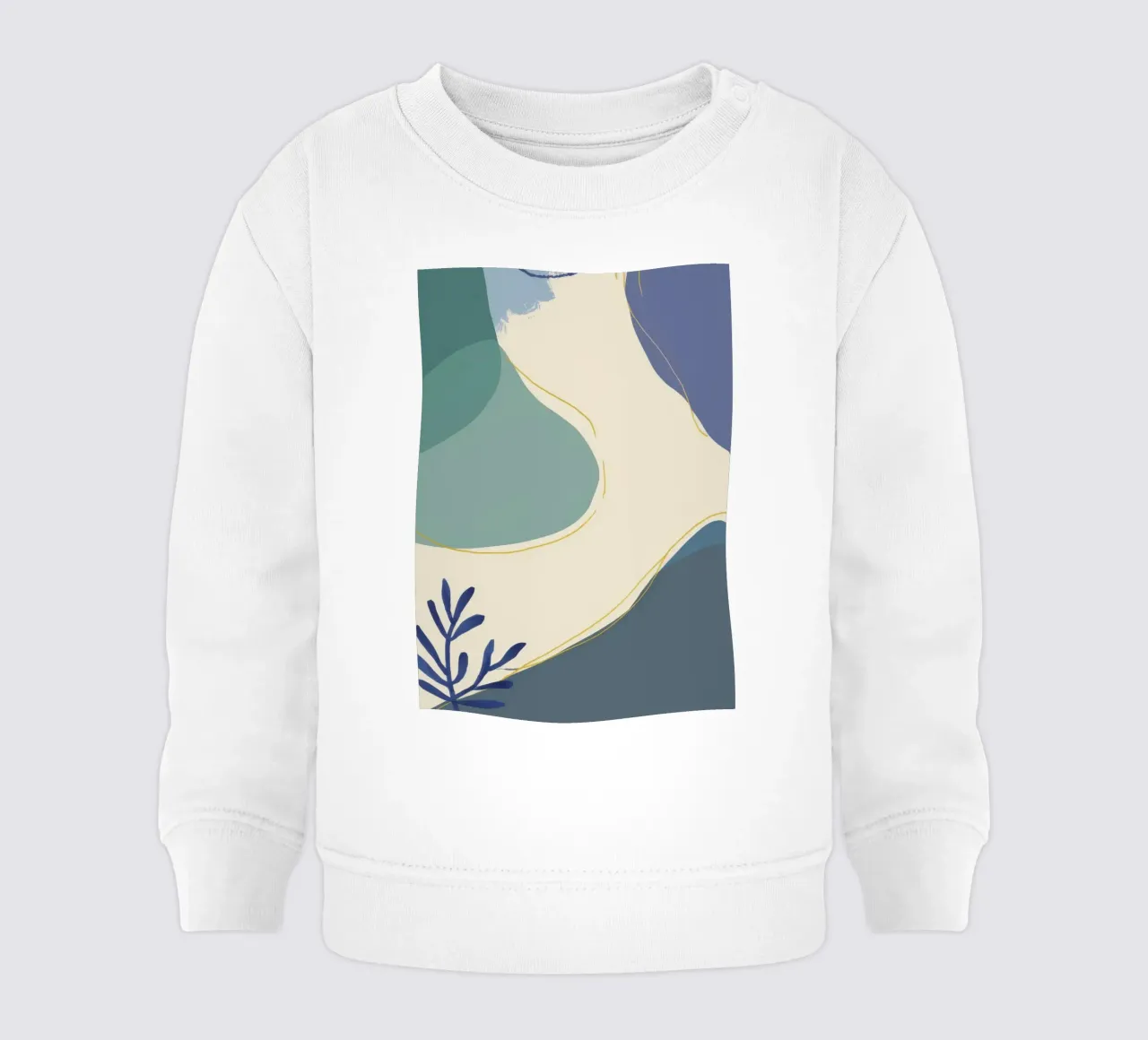 Forme serene e fluide felpa neonato da Sun Riser