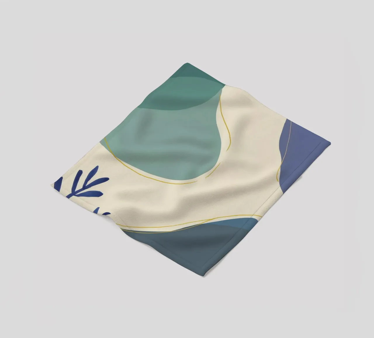 Forme serene e fluide coperta in pile da Sun Riser