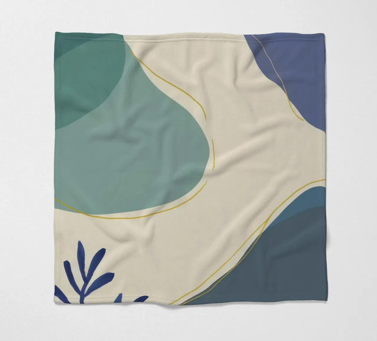 Forme serene e fluide coperta in pile da Sun Riser