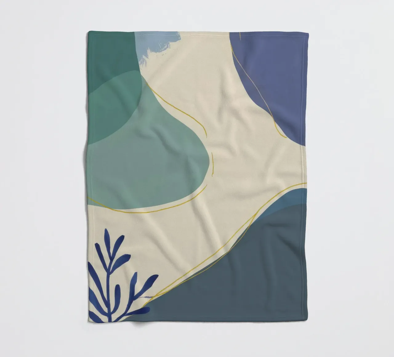 Forme serene e fluide coperta in pile da Sun Riser