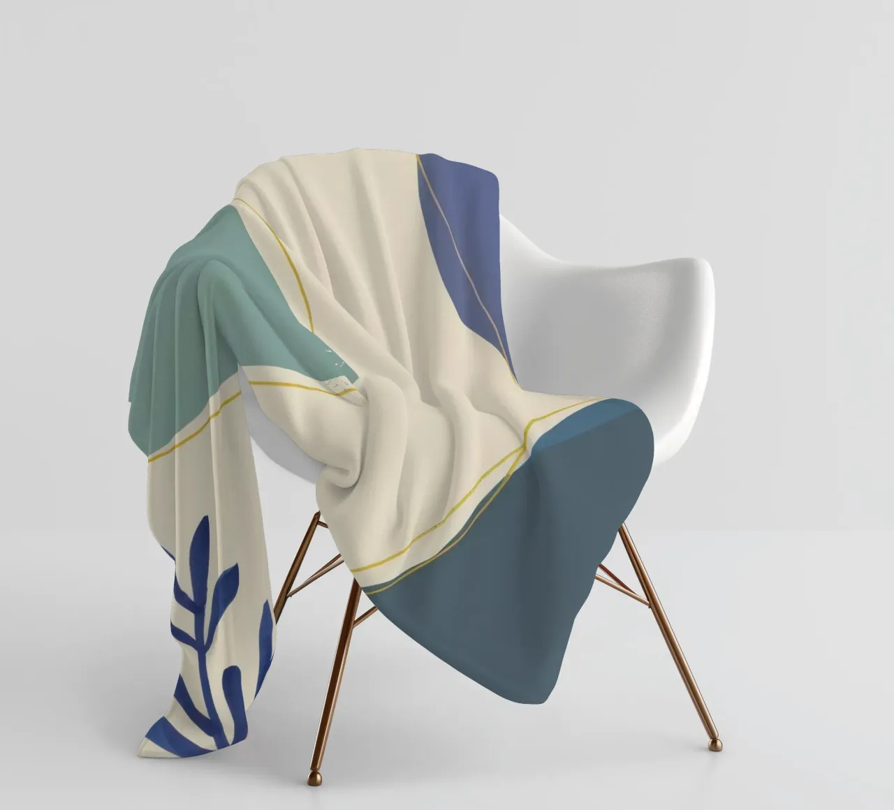 Forme serene e fluide coperta in pile da Sun Riser