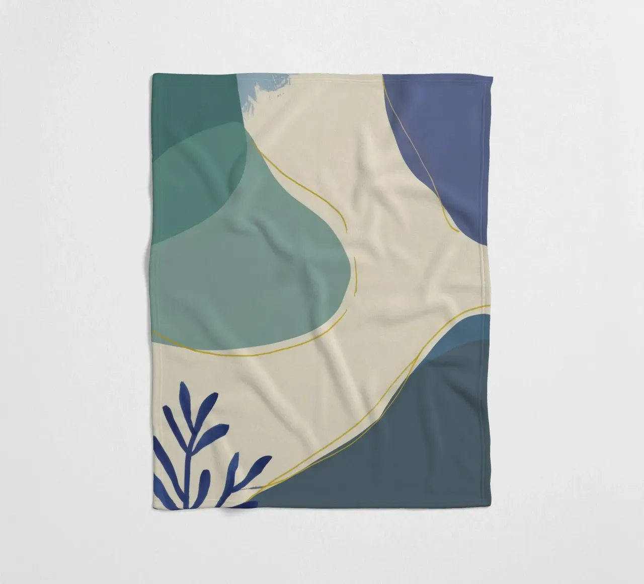 Forme serene e fluide coperta in pile da Sun Riser