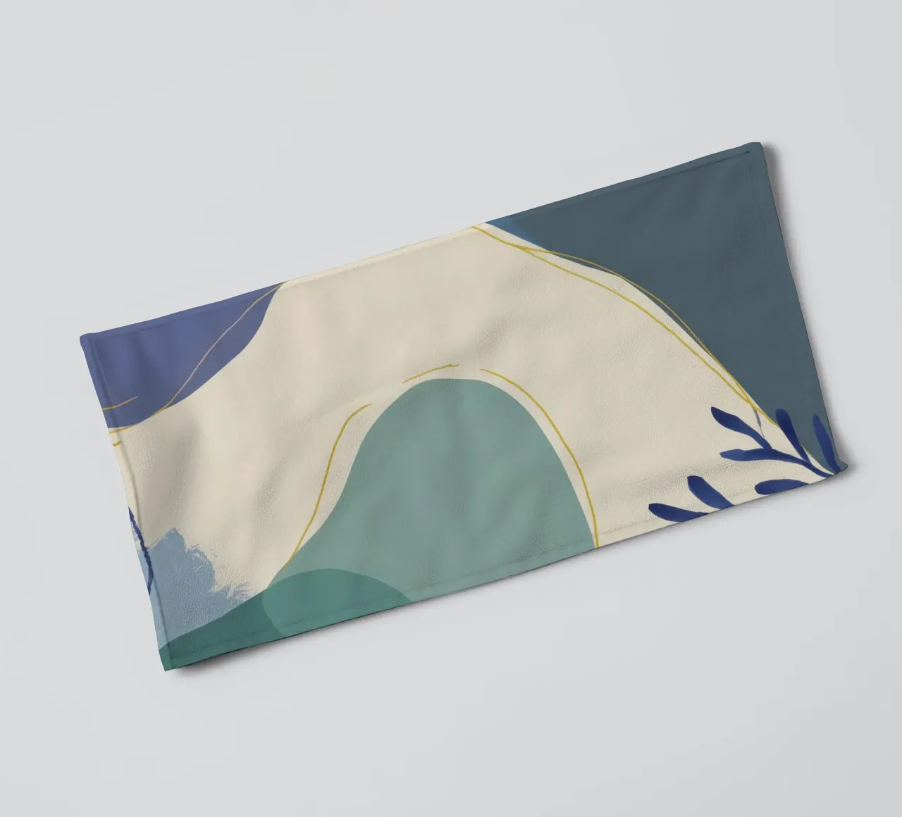 Forme serene e fluide asciugamano da bagno da Sun Riser