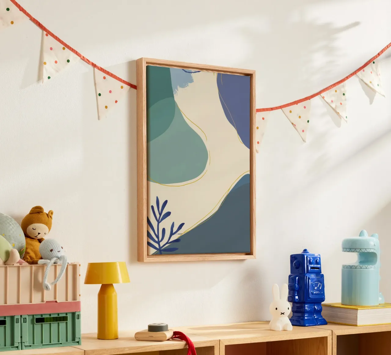 Forme serene e fluide tela da Sun Riser