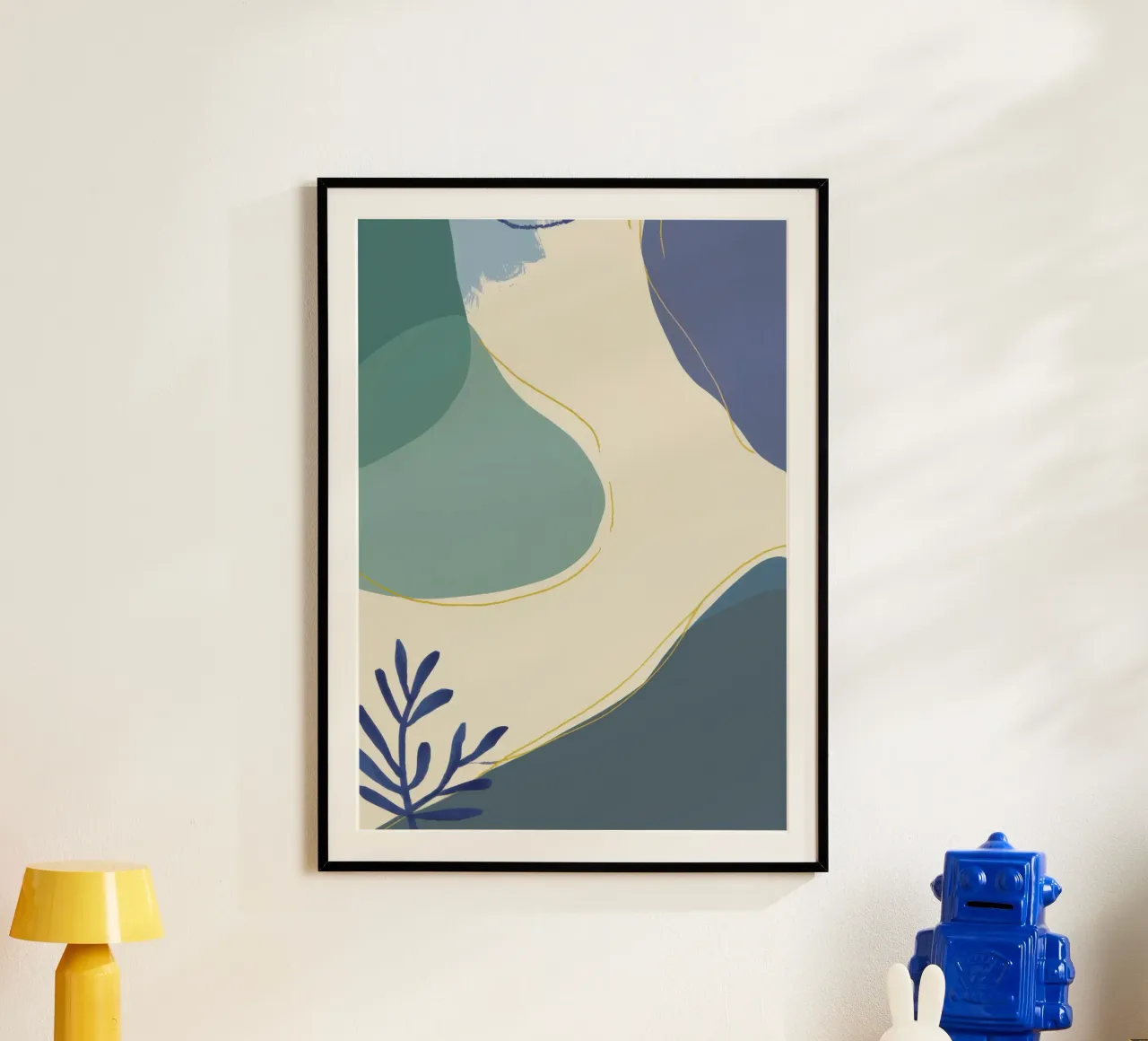 Forme serene e fluide poster da Sun Riser