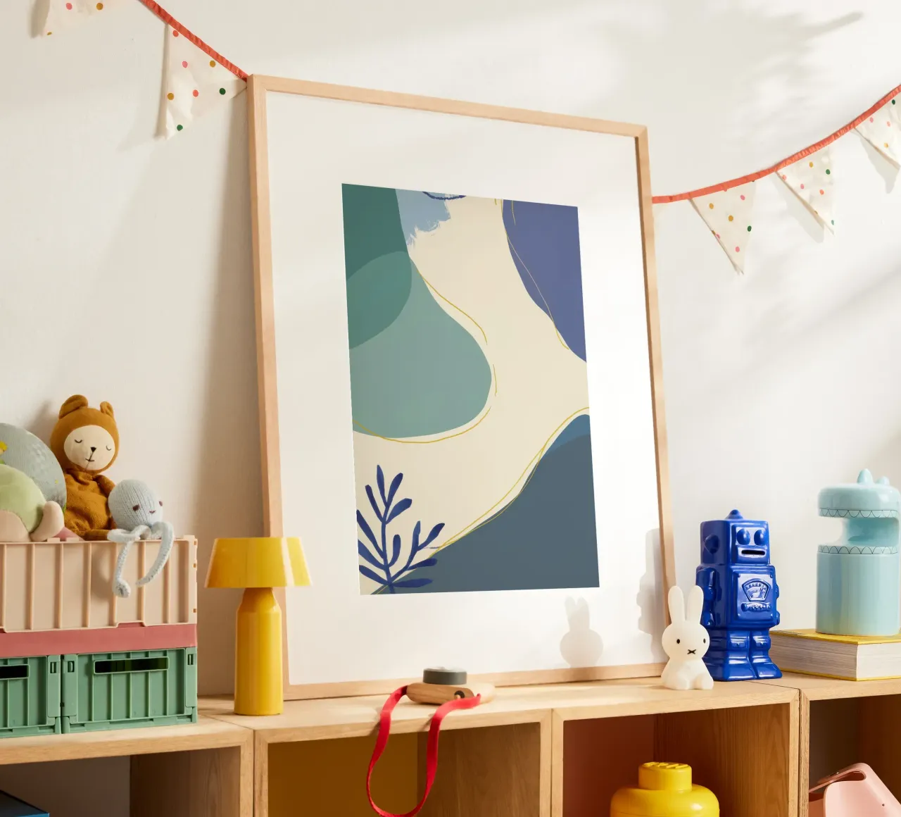 Forme serene e fluide poster da Sun Riser