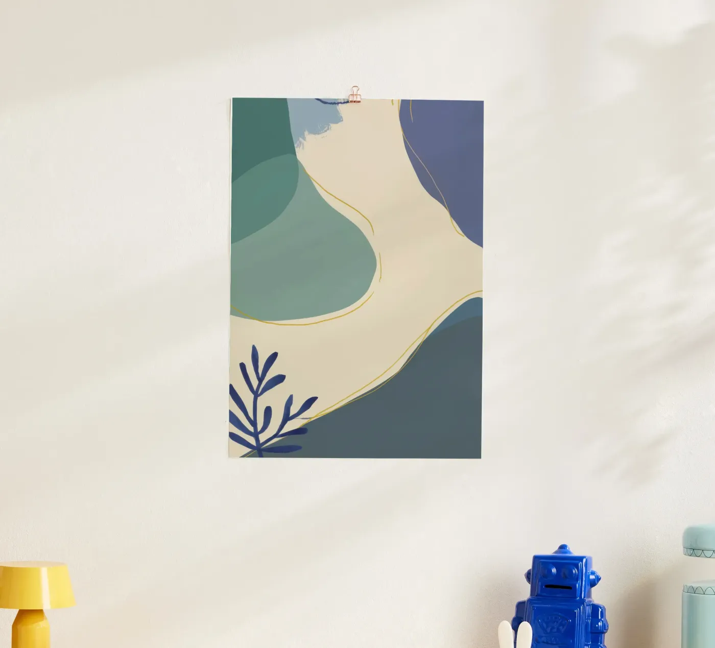 Serene Flowing Forms poster da Sun Riser