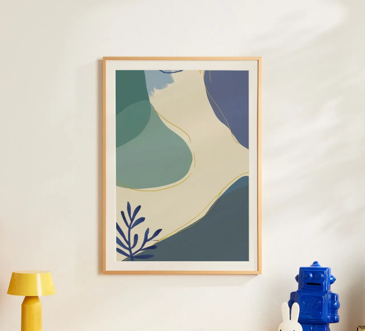 Forme serene e fluide poster da Sun Riser