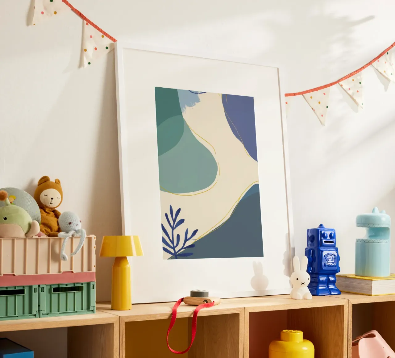 Forme serene e fluide poster da Sun Riser