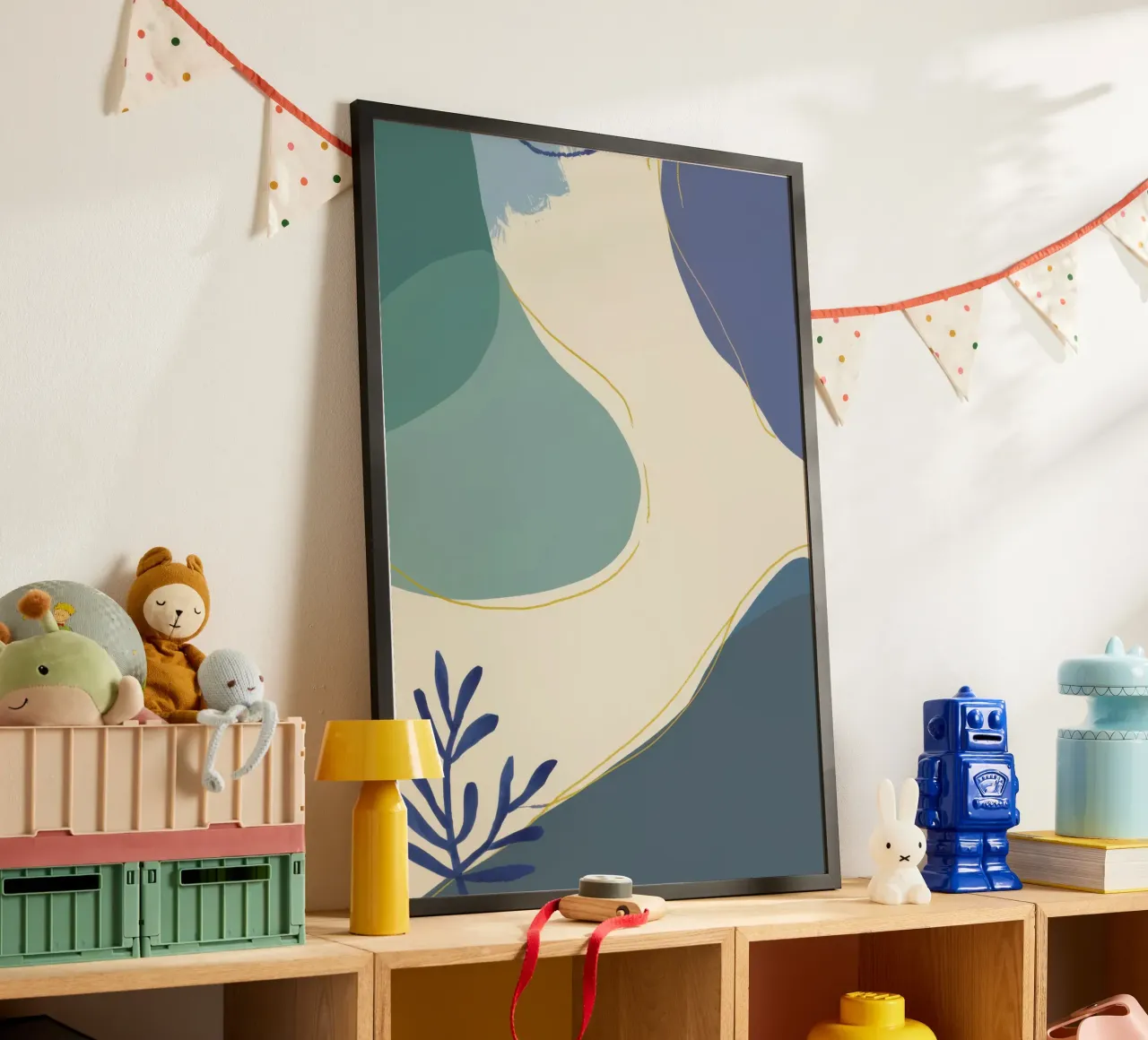 Forme serene e fluide poster da Sun Riser