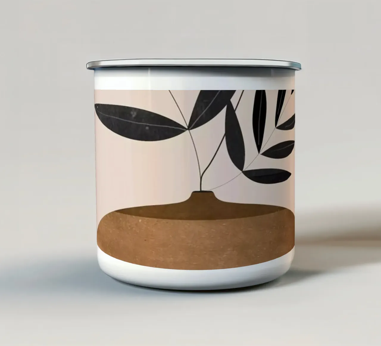 Vaso 9 tazza in smalto da ThingDesign