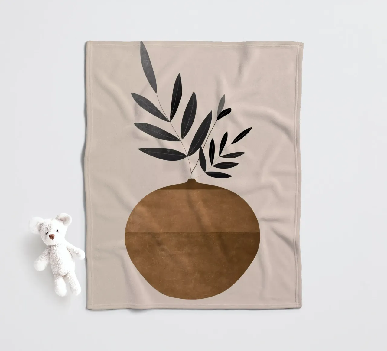 Vaso 9 coperta in pile da ThingDesign