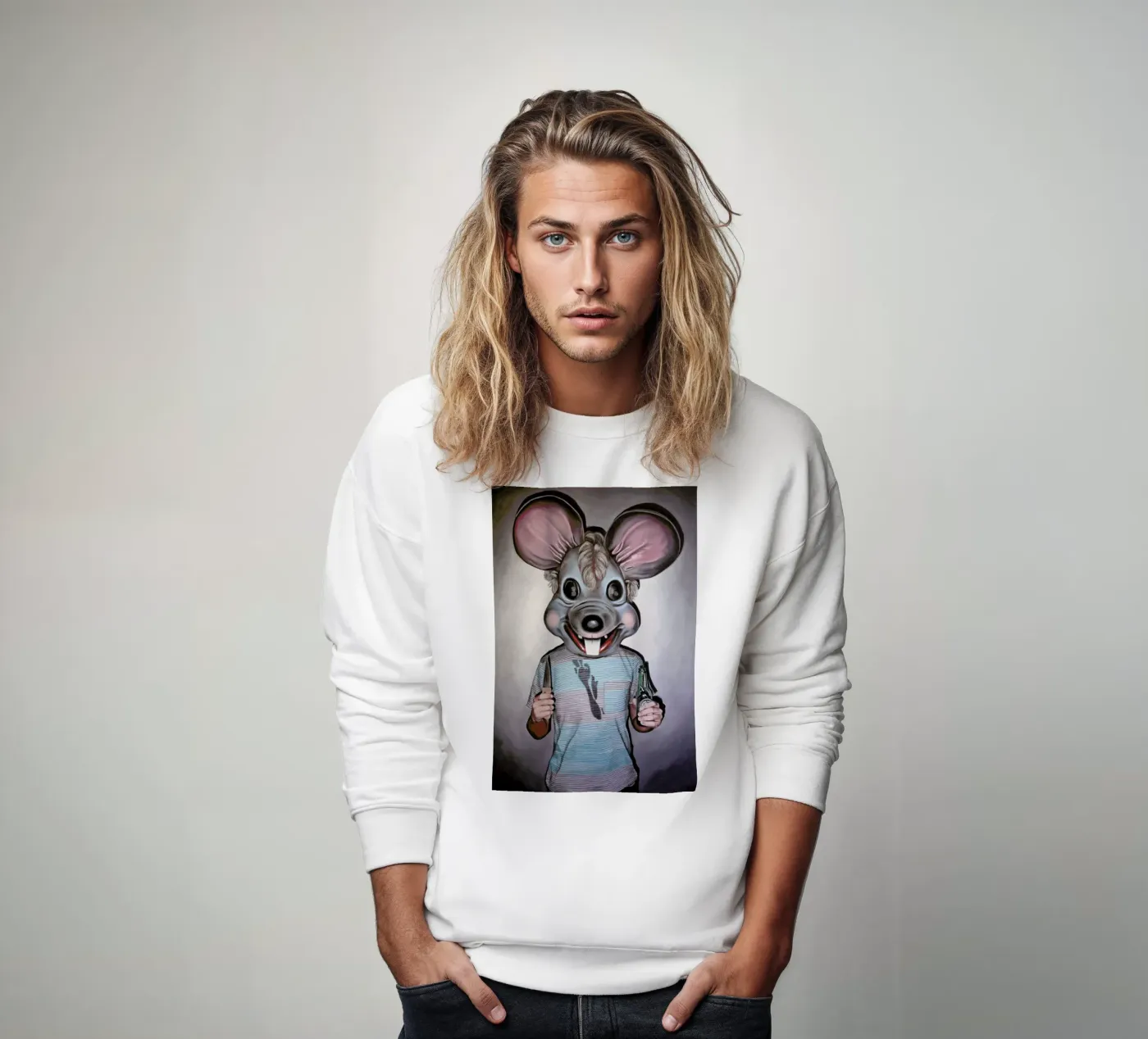 Présentation sweatshirt van Jérôme Romain