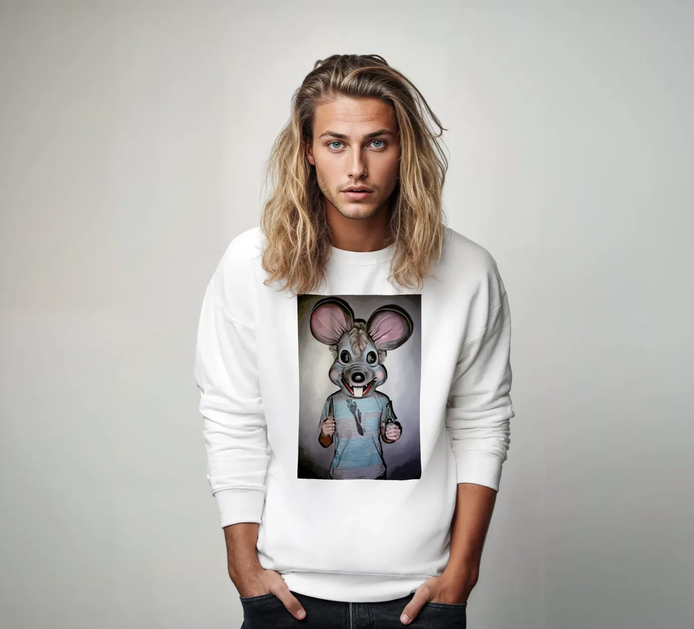 Présentation sweatshirt van Jérôme Romain
