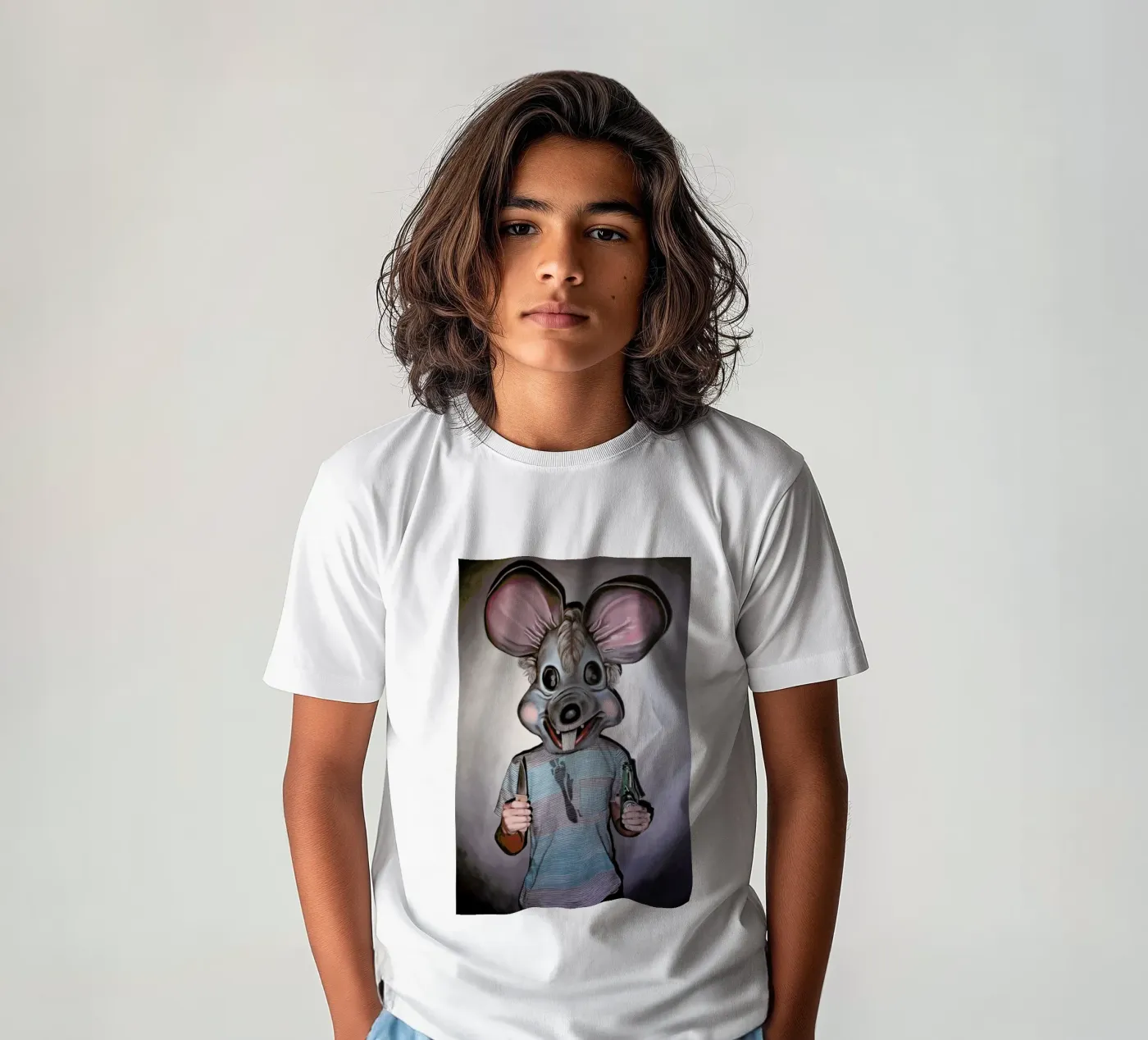 Présentation kids t-shirt by Jérôme Romain