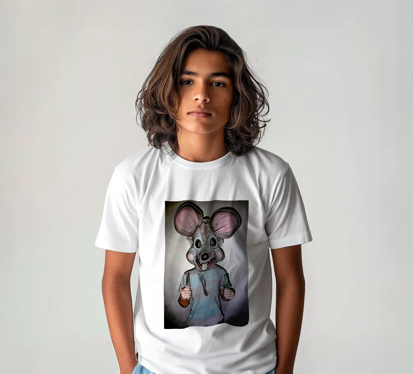 Présentation kids t-shirt by Jérôme Romain