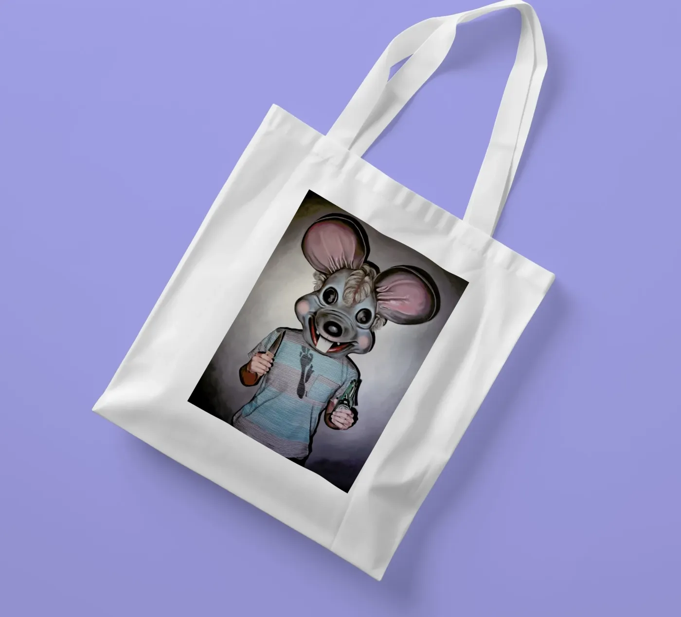Présentation tote bag by Jérôme Romain