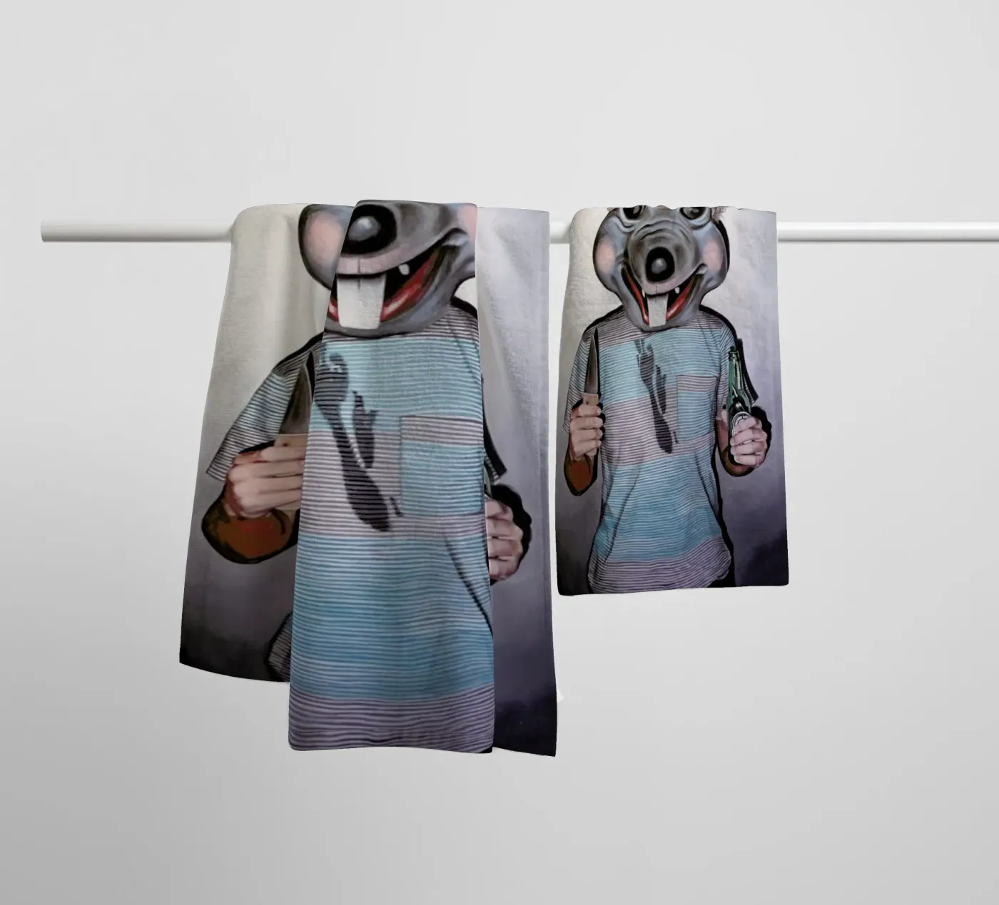 Présentation badhanddoek van Jérôme Romain