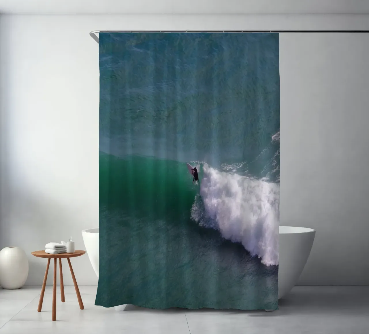 Surfer in Portugal tenda da doccia da Fjöllart