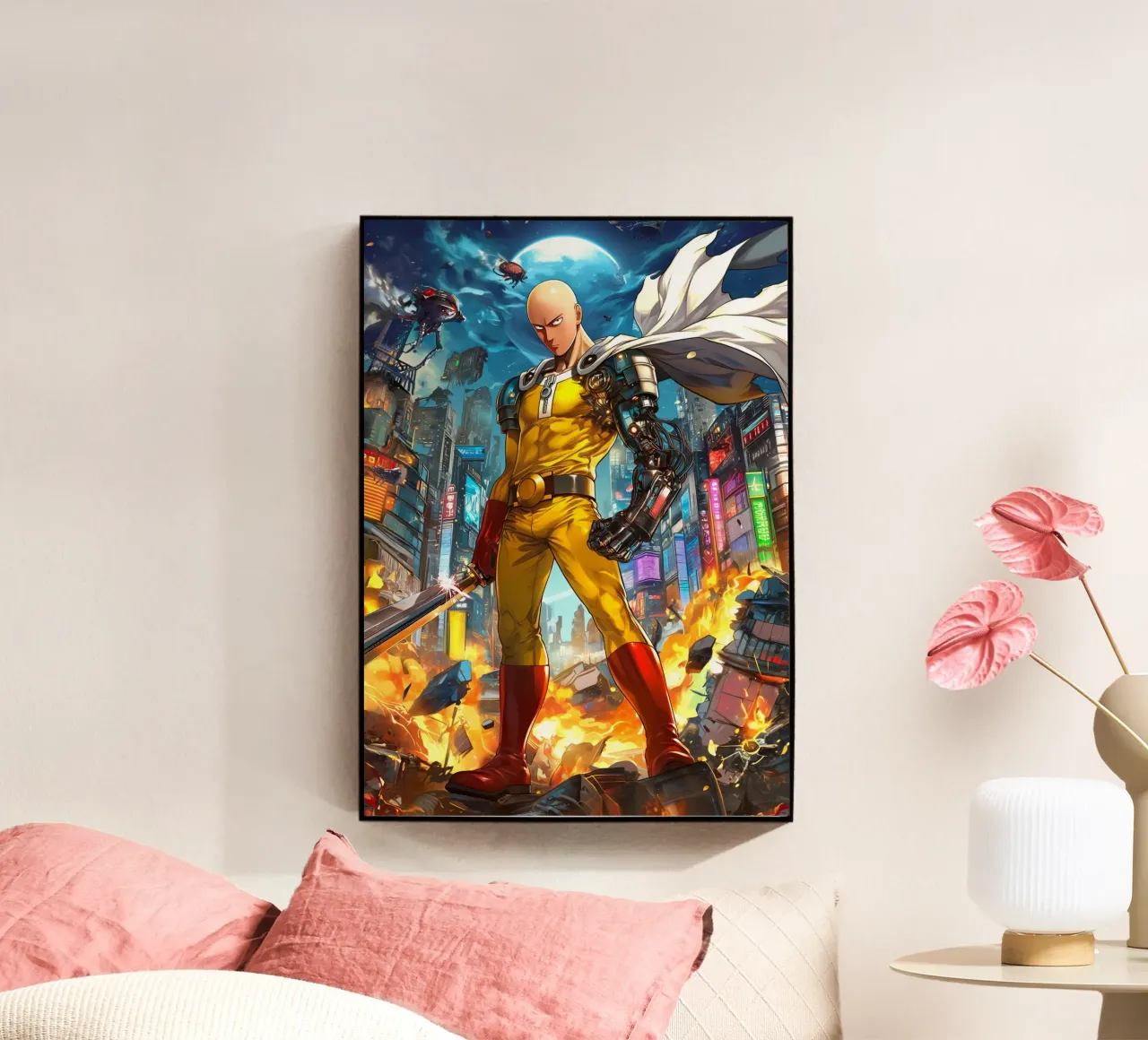 One Punch Man plexiglass da Stellar Creative